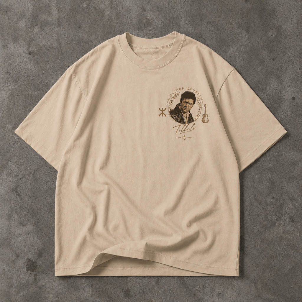 T-shirt Regular Matoub Lounes – Édition Tillel