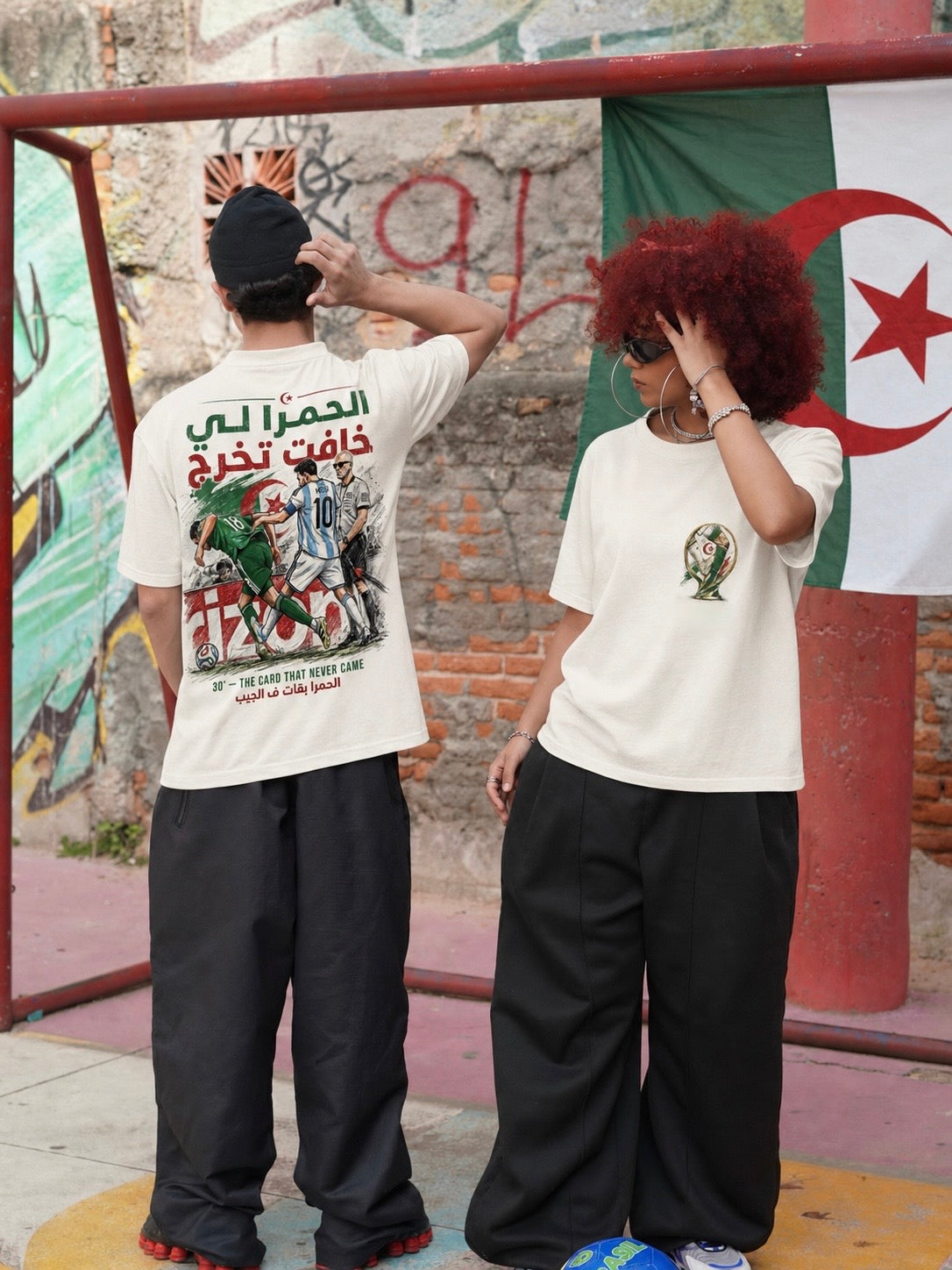 T-shirt Algérie Fan Edition ELHAMRA