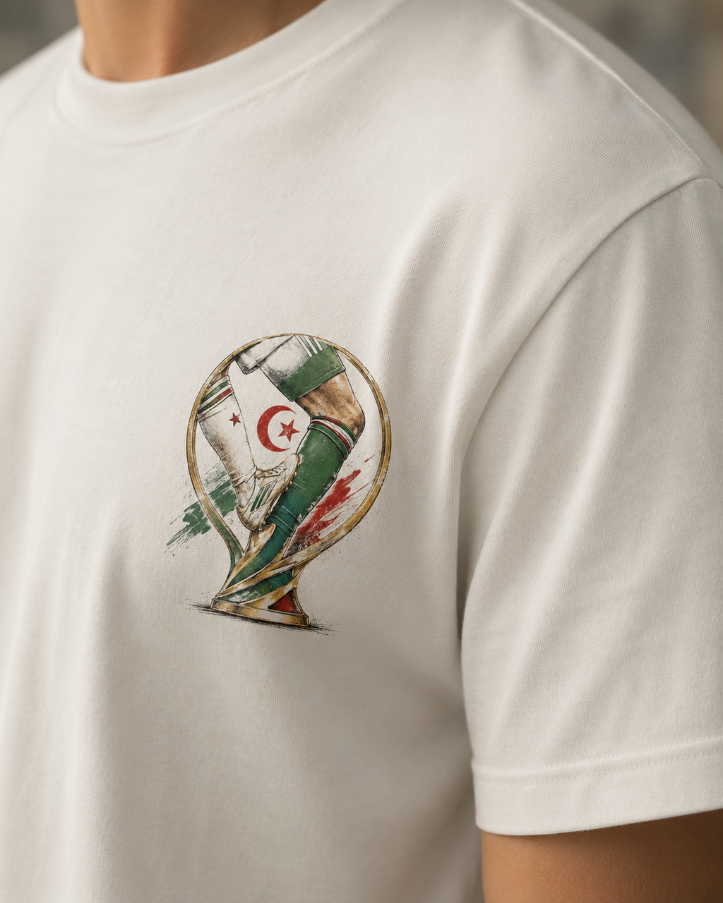 T-shirt Algérie Fan Edition ELHAMRA