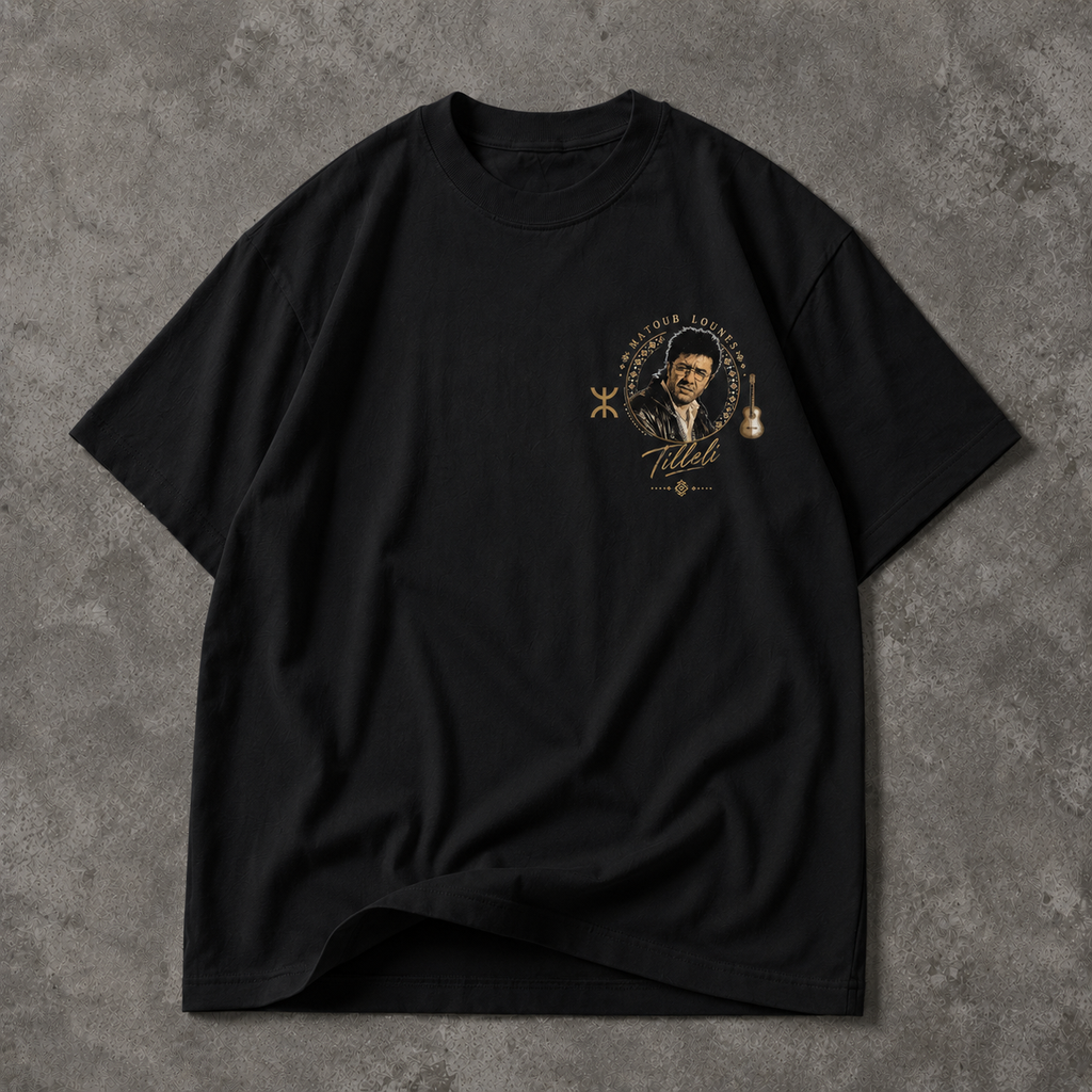 T-shirt Regular Matoub Lounes – Édition Tillel