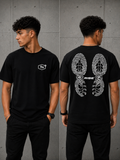 T-shirt Noir RISE – Logo TN Blanc | Style Streetwear Premium