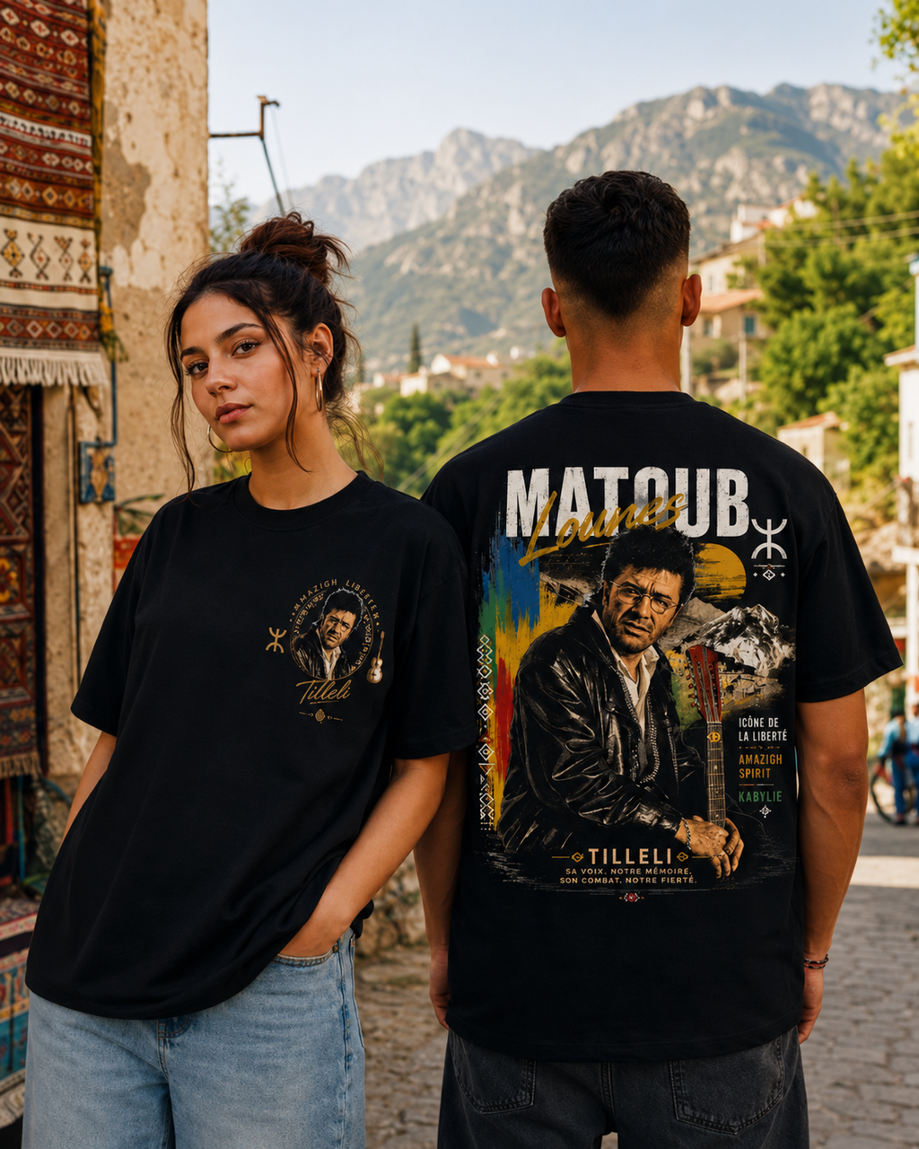 T-shirt Regular Matoub Lounes – Édition Tillel