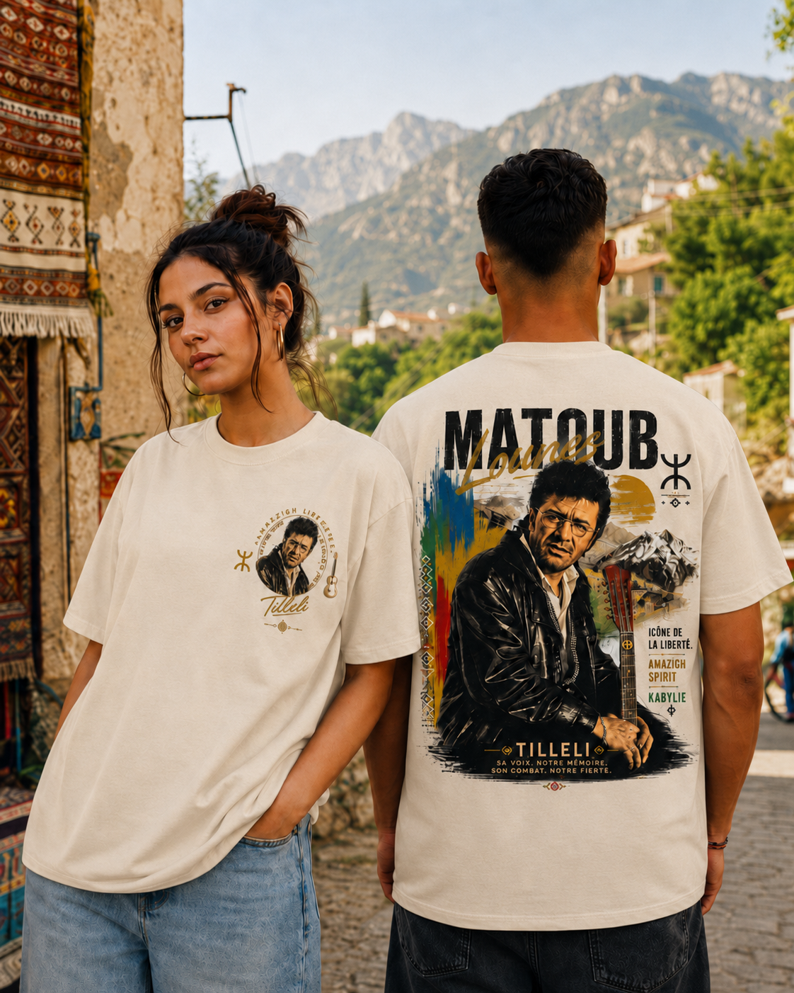 T-shirt Regular Matoub Lounes – Édition Tillel