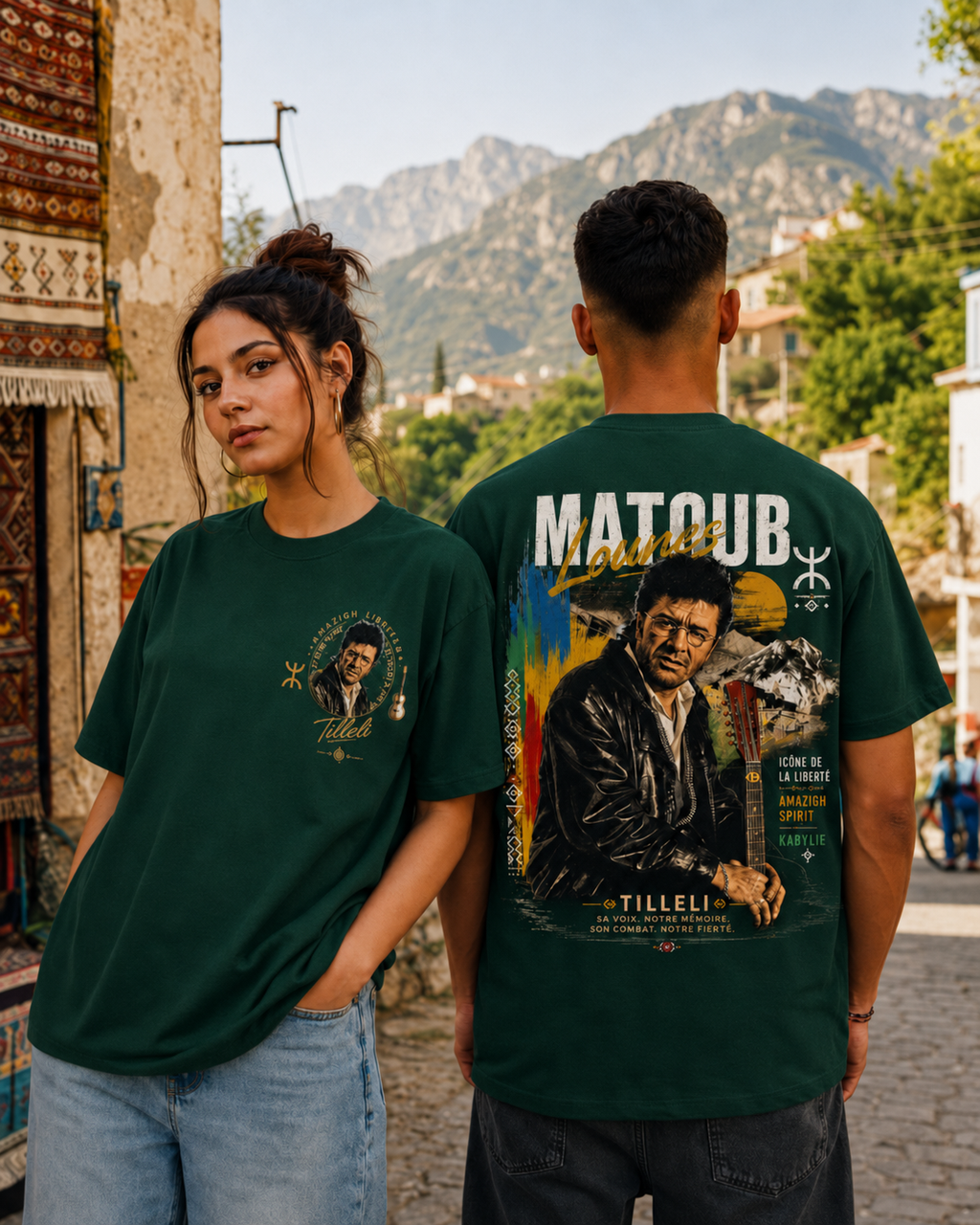 T-shirt Regular Matoub Lounes – Édition Tillel