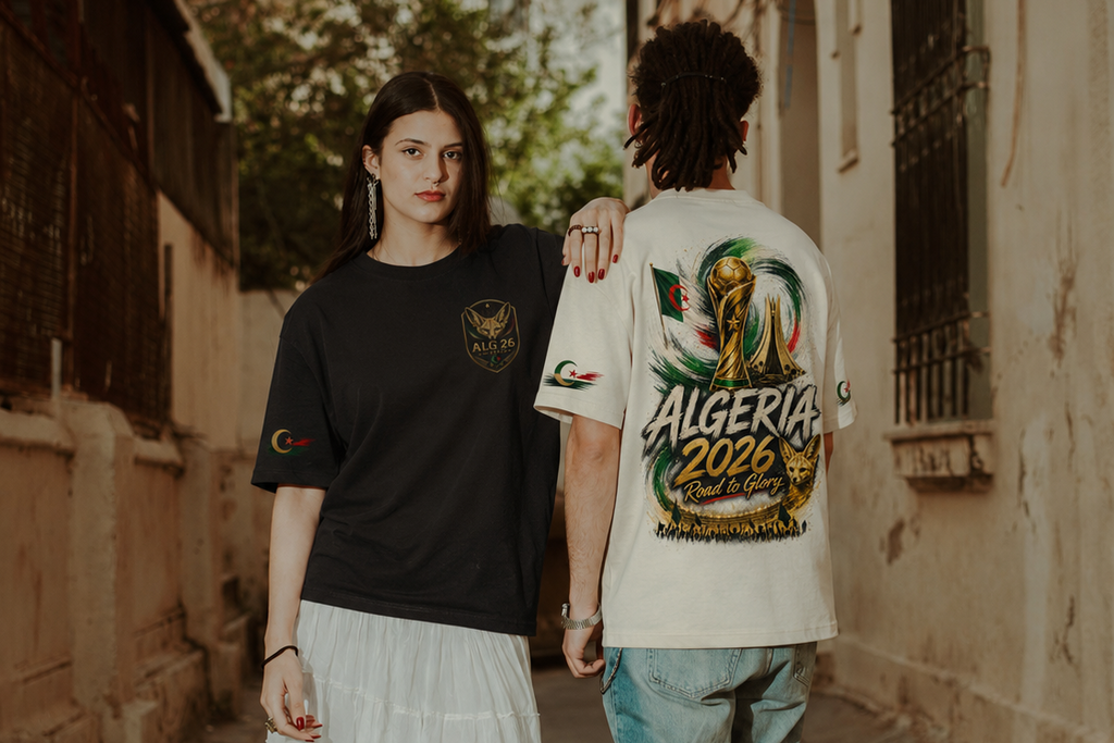 T-shirt Algérie 2026 – Fennec Édition
