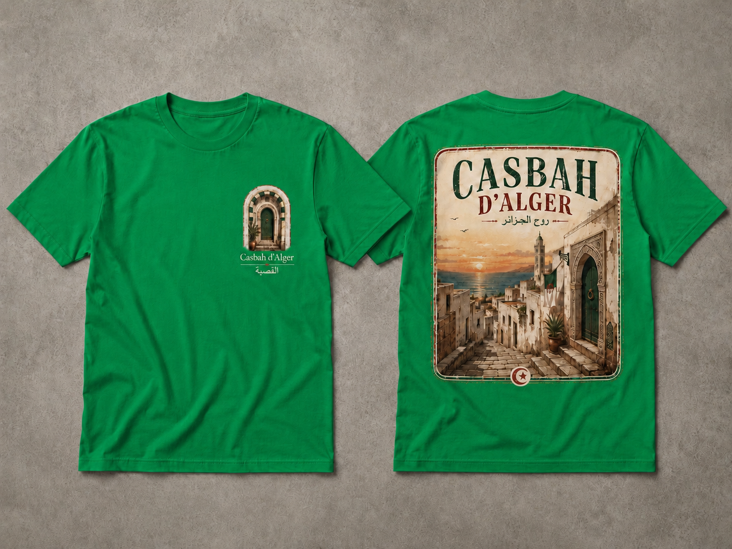 T-shirt Casbah d’Alger — Collection Vintage