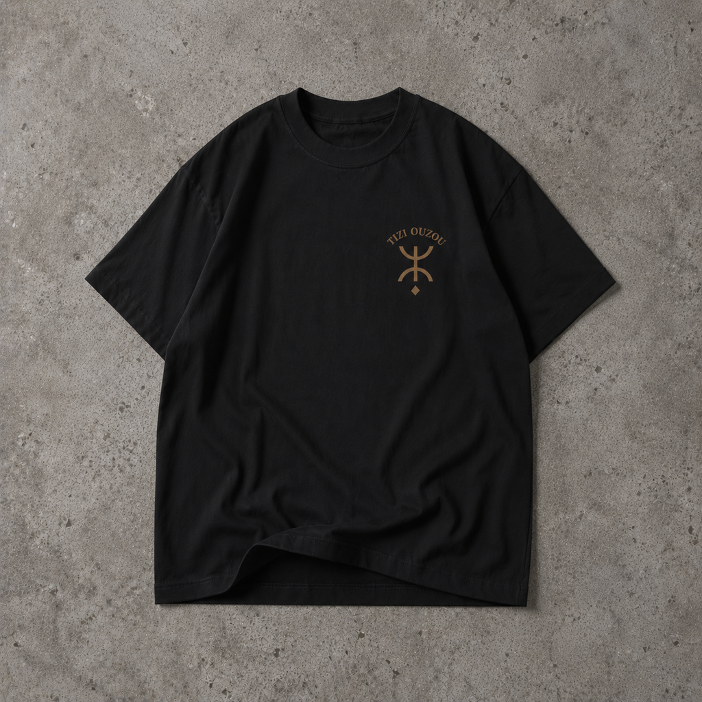 T-shirt Oversize Tizi Ouzou La Kabylie — Coton Premium