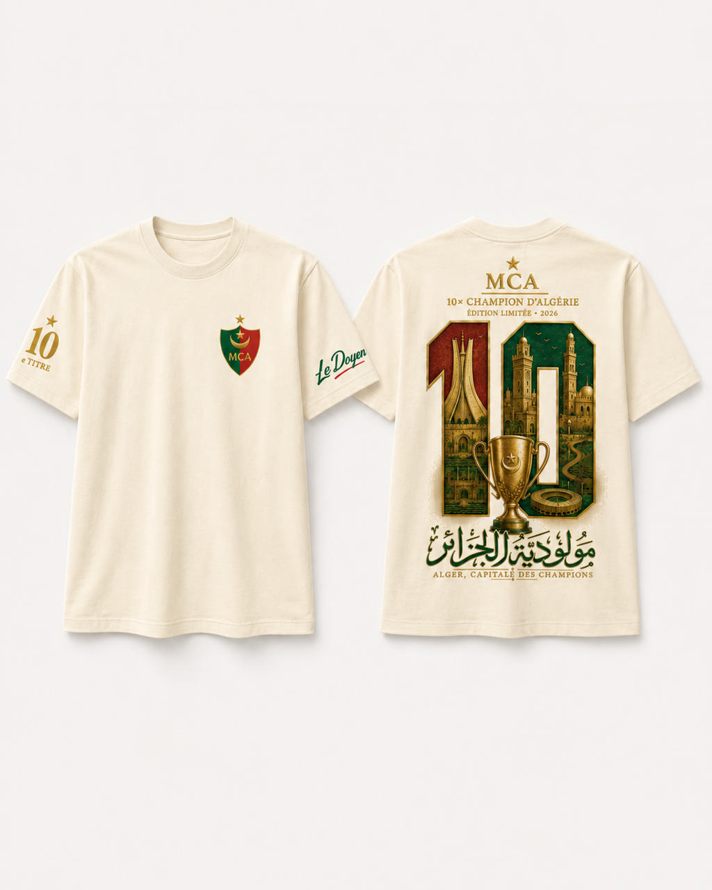 T-shirt MCA – Le Doyen | 10e Titre