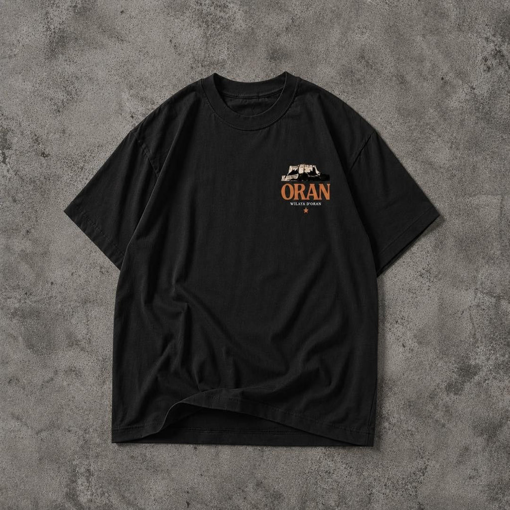 T-shirt Oversize Oran— Coton Premium