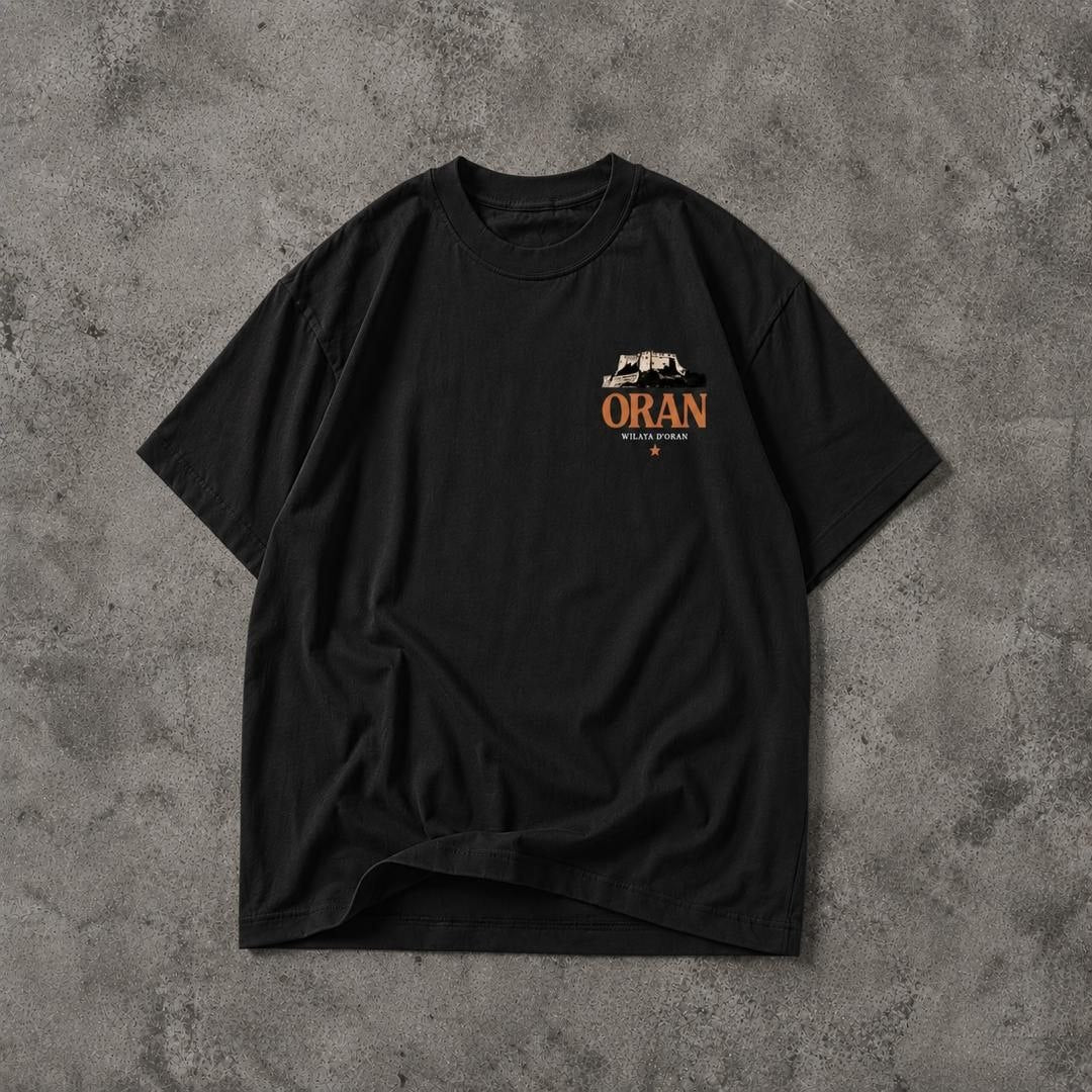 T-shirt Oversize Oran— Coton Premium