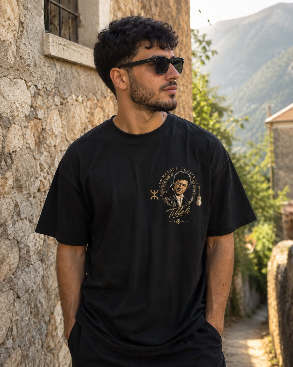 T-shirt Regular Matoub Lounes – Édition Tillel