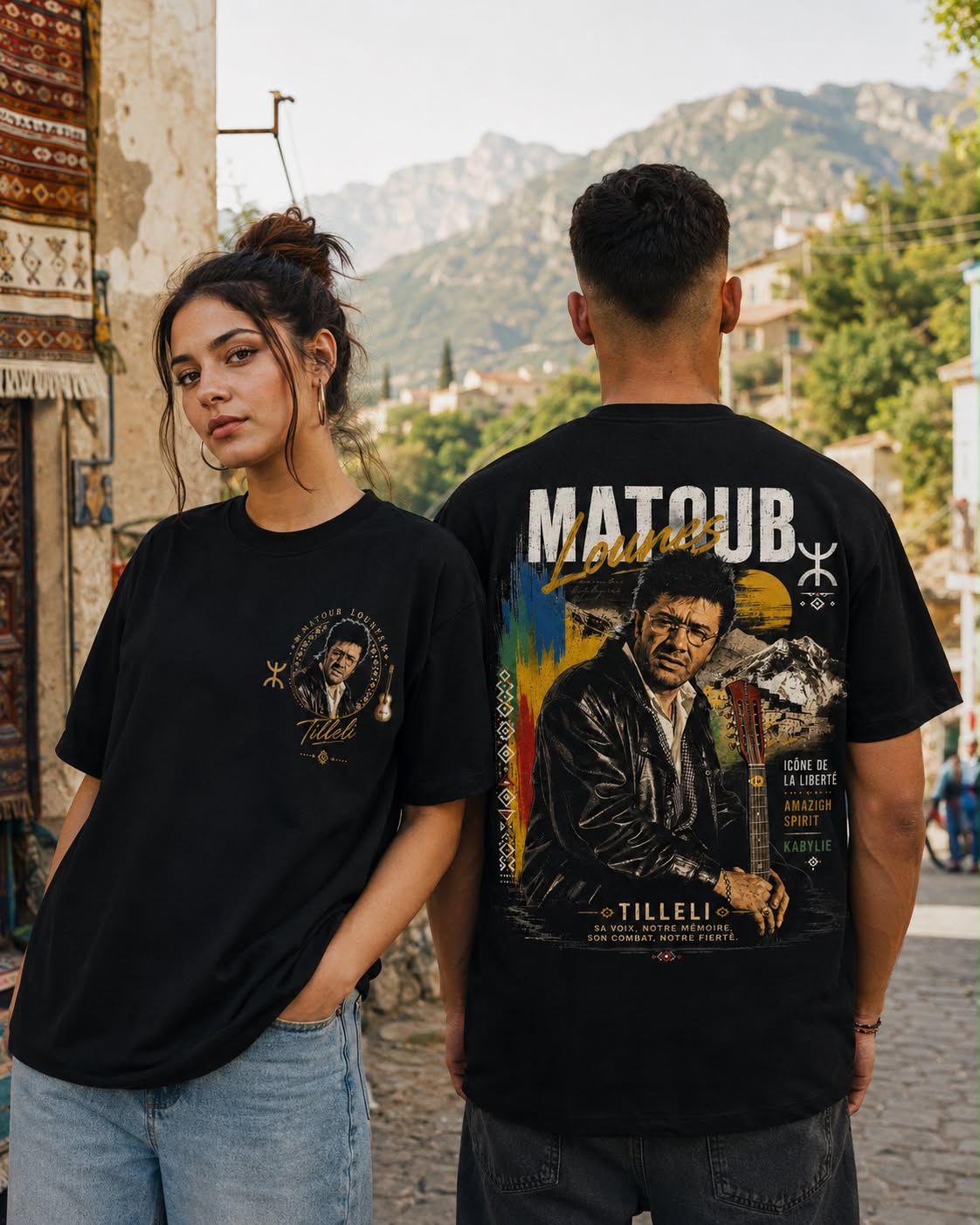 T-shirt Regular Matoub Lounes – Édition Tillel